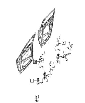 68593606ab Mopar Genuine Wiring