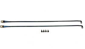 726.am8501 Mopar Jeep Tj Wrangler Oem Front Grill Support Rods Pbt Patriot Blue 1997-2006