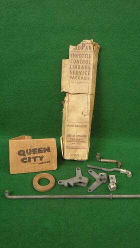 891479 Mopar Nos Vintage Throtle Linkage 1940 Dodge-plymouth Flathead 6