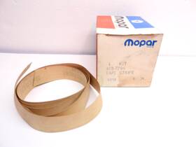 4057796 Mopar E194pw1 Nos #4057796 Tape Stripe Chrysler Le Baron White 2-door 1977 1978