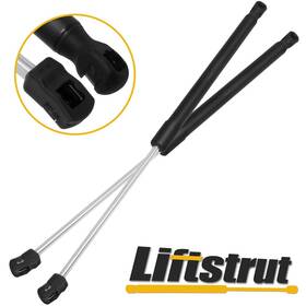 A01sg326019 Motofactory 13543446 Rear Steels Black 2 Pcs Window Lift Support For 09-13 Honda Pilot