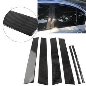 Motohij 550744723739 Exterior Door Window B Pillar Post Cover Trim For Infiniti G37 Sedan 07-13 Us