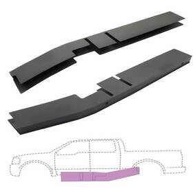 Or-fbac684 Mountainpeak Mid Frame Rust Repair Kit Fit For 2004-2008 Ford F150 Crew Cab 5
