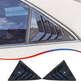 Mu-1200 Muxee Window Louver 2pcs Side Vent Louvers 7th 2012-2017 Camry Carbon Fiber