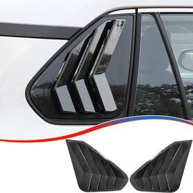 Mu1238 Muxee Window Louver 2pcs Side Vent Louvers For Toyota Carbon Fiber