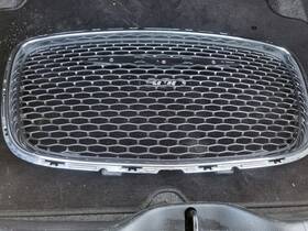 104-02655c New-apf Grille For 2015-2022 Chrysler 300 Front Mesh Type Primed Parking Aid Sensor