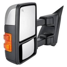 128-01730bl New-apf Driver Side View Mirror Power Lamps Fits 09-12 Ford F250sd Pickup 470421
