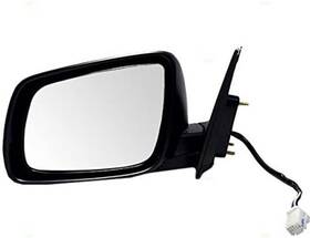 128-50233al New-apf Driver Left Side View Mirror Black With Heated Fits 08-14 Lancer 394644