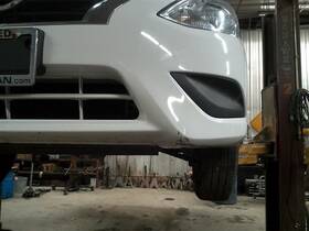 105-59909b Nissan Local Pickup Only Front Bumper Sedan Without Fog Lamps Fits 15-19 Versa 378222