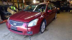 117-50173 Nissan Maxima Se 2007-2008 Hood Red Sedan 2wd 4131494