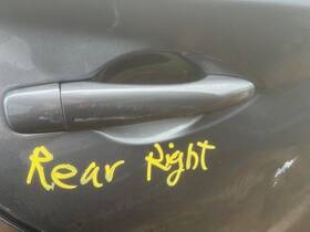 129-10363l Nissan Driver Door Handle Exterior Assembly Rear Fits 19-20 Maxima 319929