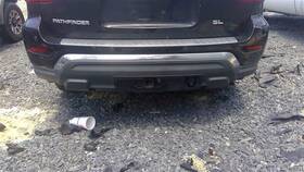 190-60269a Nissan Rear Bumper Park Assist With Trailer Hitch Fits 17-20 Pathfinder 467278