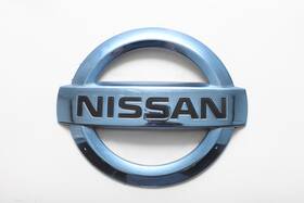 62890-3na0a Nissan Leaf 11-12 Lift Gate Inch Emblem Badge A949 Oem 2011