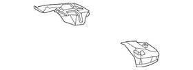 Nissan 67354-1la0a Genuine Engine Compartment Insulation