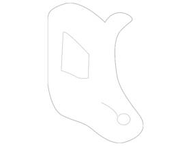 76227-6ca1a Nissan Genuine Lower Pillar Reinforced Plate