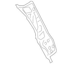 77631-1la0a Nissan Genuine Inner Pillar