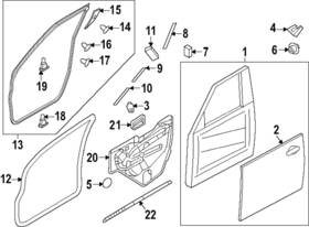 802d4-1la0a Nissan Genuine Corner Cover