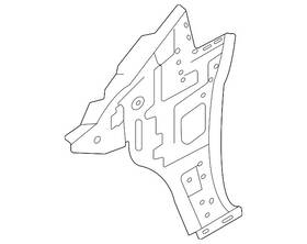 Nissan F7600-6sama Genuine Body A-pillar