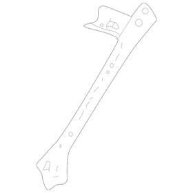 G6230-6caaa Nissan Genuine Inner Hinge Pillar