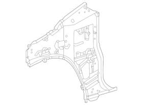 G6240-5eema Nissan Genuine Inner Hinge Pillar