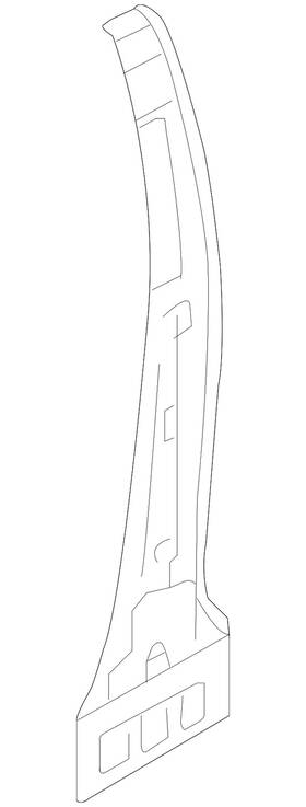 G6530-5eema Nissan Genuine Inner Center Pillar