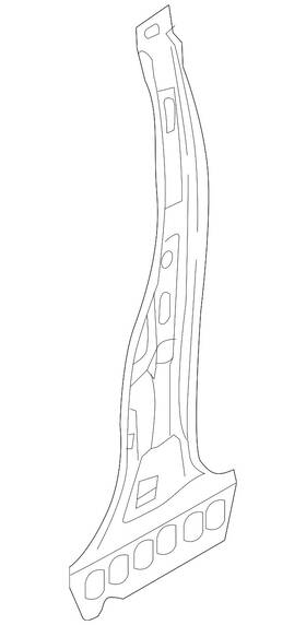G6531-9vcma Nissan Genuine Inner Center Pillar