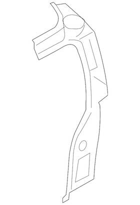 G6641-9bnma Nissan Genuine Inner Lock Pillar