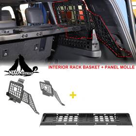Nlc01n102-bx Nixon Offroad Nlc01n101-bx Interior Rack Basket Rear Window Panel Molle For 2024-2025 Toyota Land Cruiser
