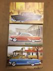 Nl-552 Nl 553 554 Lincoln Capri Original Dealership Nos Color Post Cards