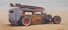 Np-3 Summit Gifts Rat Rod And Surf Boards Print