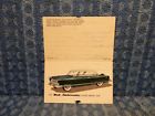 54-1508-a Nsp Nash Ambassador Custom Country Club Original Advertising Postcard