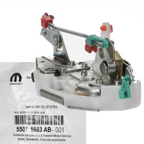55075983ab Oem Front Left Half Metal Doors Upper Latch For 97-06 Jeep Wrangler 2-door 2.4l