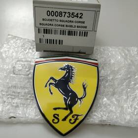873542 Oem For Genuine Ferrari Sf90 Fender Shield Badge Emblem Brand New 1pcs