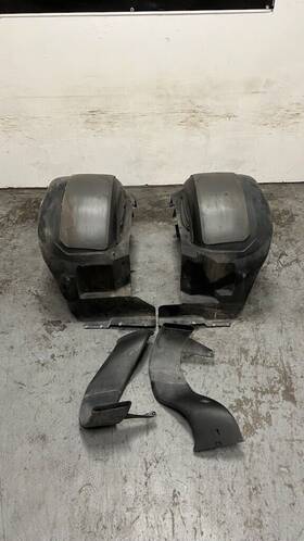 15874589 Oem Gm 06 13 Corvette C6 Z06 Wide Body Rear Right Left Wheelhouse Liners Ducts