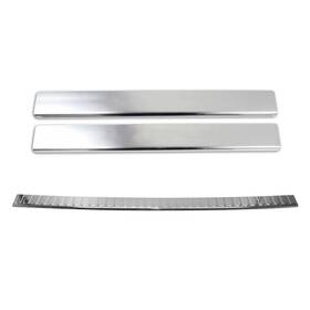 G003332 Omac Rear Bumper Sill Cover And Door Set For Ford Transit Connect 2010-2