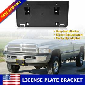 Xpd-xzd-26548 Oxilam Front License Plate Bracket Holder Fit 1994-2002 Ram 1500 2500 3500 Ch1068108 Us