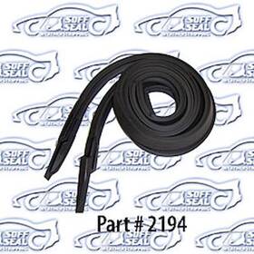 P2194 Pacific Best Inc International Concepts Soffseal 2194 Roofrail Weatherstrip With Molded Ends