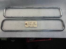 313562-313563 Packard 313563 1936-1942 Convertible Top Rear Window Back Glass Frame