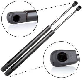 Pa052608p01 Parautostore 2pcs Rear Window Glass Lift Support Struts Shocks Fits Hyundai Santa Fe 2001-06