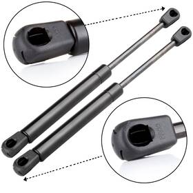 Pa052661p01 Parautostore 2x Rear Trunk Lift Supports Struts Springs Fits 2003-08 Mazda 6 And Ford With Spoiler