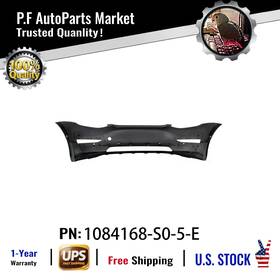 1084168-so-5-e Parrotfriend Studio Front Bumper Cover Fit For 2017-2023 Tesla Model 3 Black Style New Design