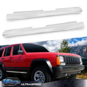 Pit66 Ult-040906 Slip-on Rocker Panel Fit For 84-01 Jeep Cherokee 84-96 Wagoneer 4 Door Pair