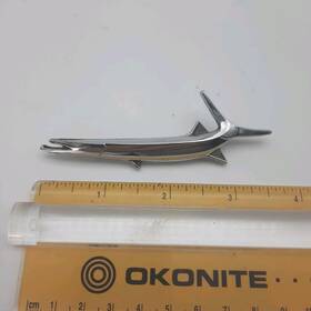 2901850 Plymouth 1967-1969 Barracuda Fish Rear Tail Panel Emblem Chrysler #2901850 Oem