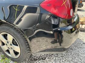 187-00162 Pontiac Rear Bumper Cover Base Se1 Coupe Upper Black Fits 05-09 G6 773150