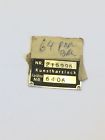 Por-911-116 Porsche Vintage Vin Number Plate Id Tag Color On For