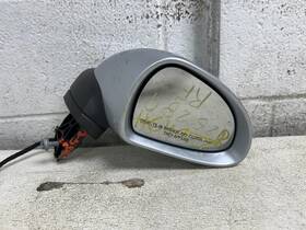 128-64077r Porsche 2015 911 Turbo Passenger Side View Mirror Black Base Silver S2 Cap