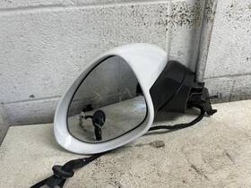 128.po1420 Porsche 2020 Cayenne Driver Side View Mirror Black Base White 0q/c9a Cap