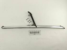 199.po1g72 Porsche 914/4 1.7l Targa Front Left Chrome Door Molding 70 71 72 73 74 75 76