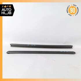 95853347100 Porsche Cayenne 958 Hybrid S Rear Left And Right Side Door Inner Glass Rubber Set