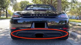 982.898.307 Porsche 982898307 718 Cayman Boxster 982 Rear Bumper Lower Cover New Genuine